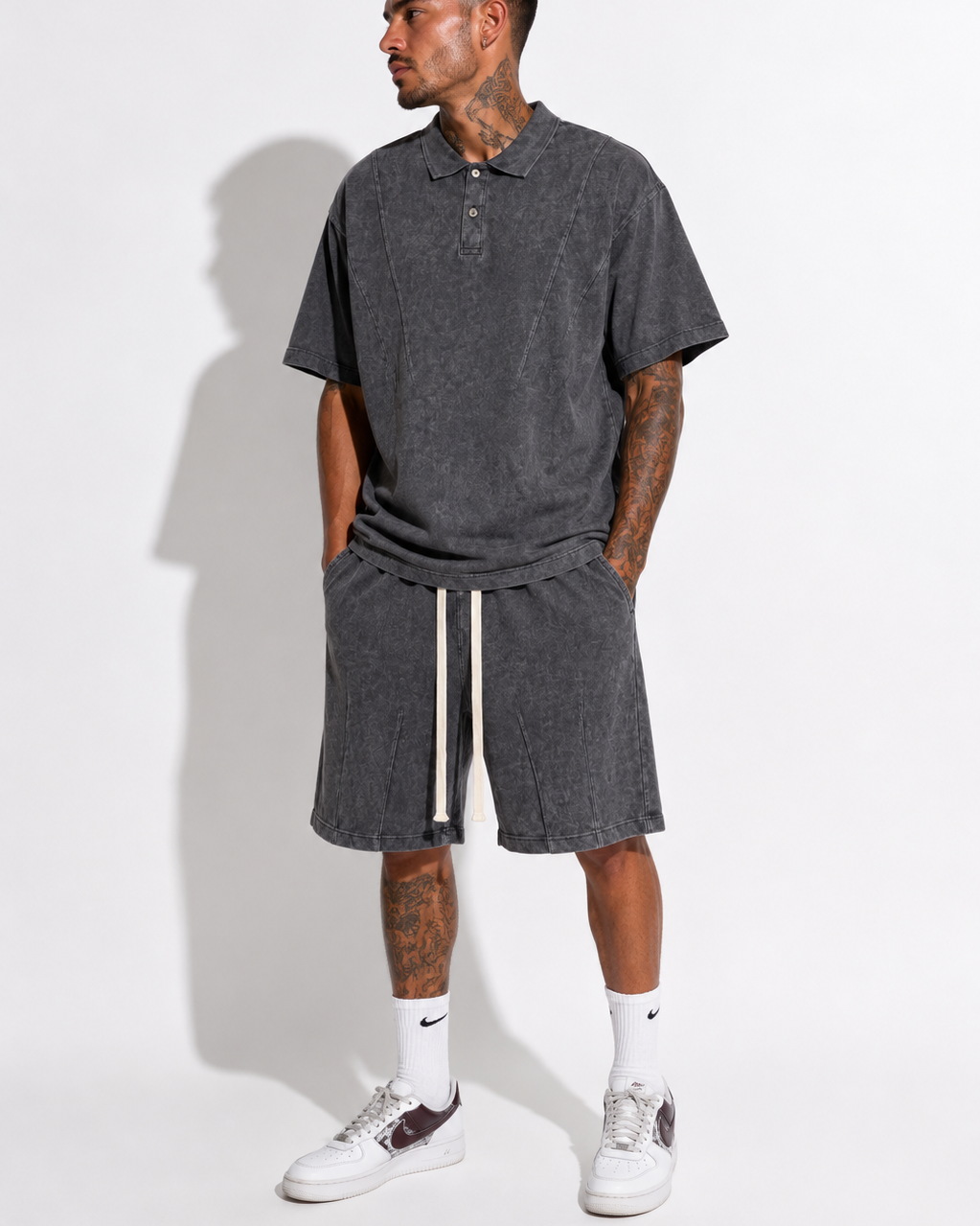 set Polo Washed