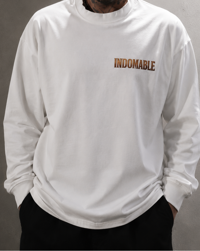 Long sleeve baby angel indomable