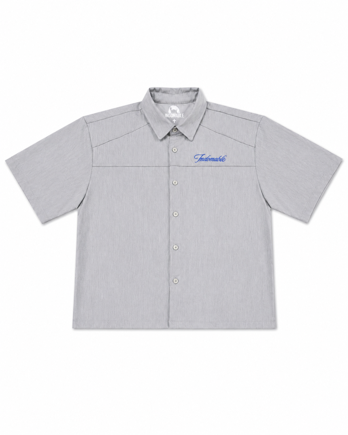 Camicia Indomable  Ricamo Blu