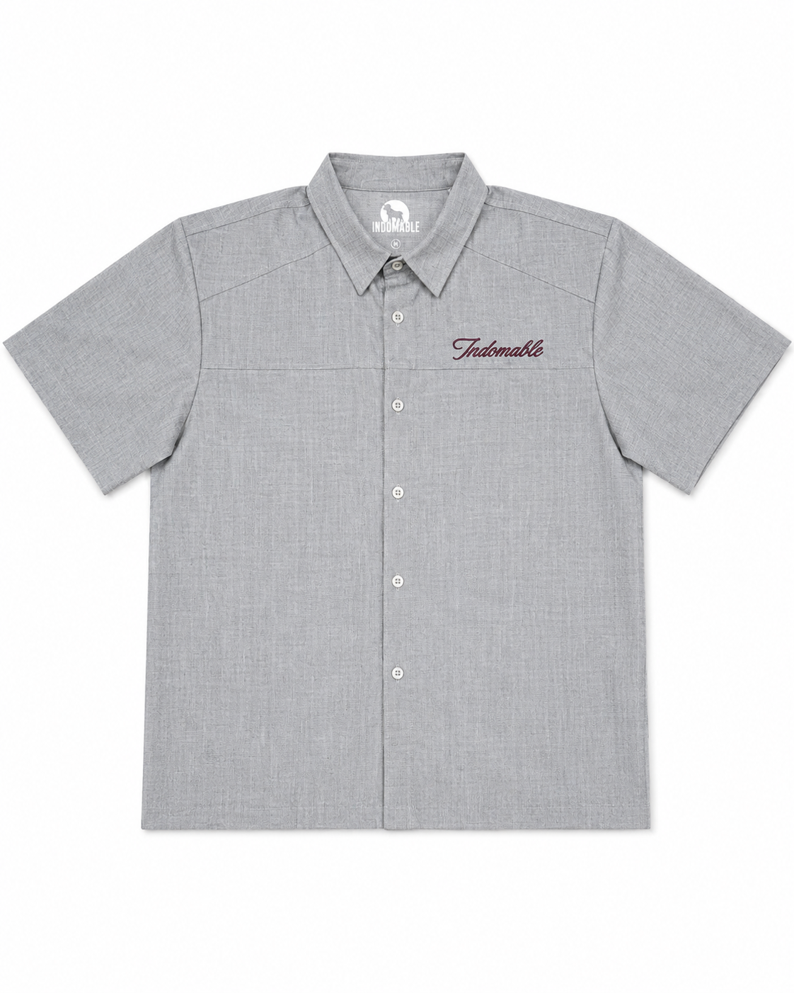 Coordinato Oversize  Ricamo Indomable Bordeaux