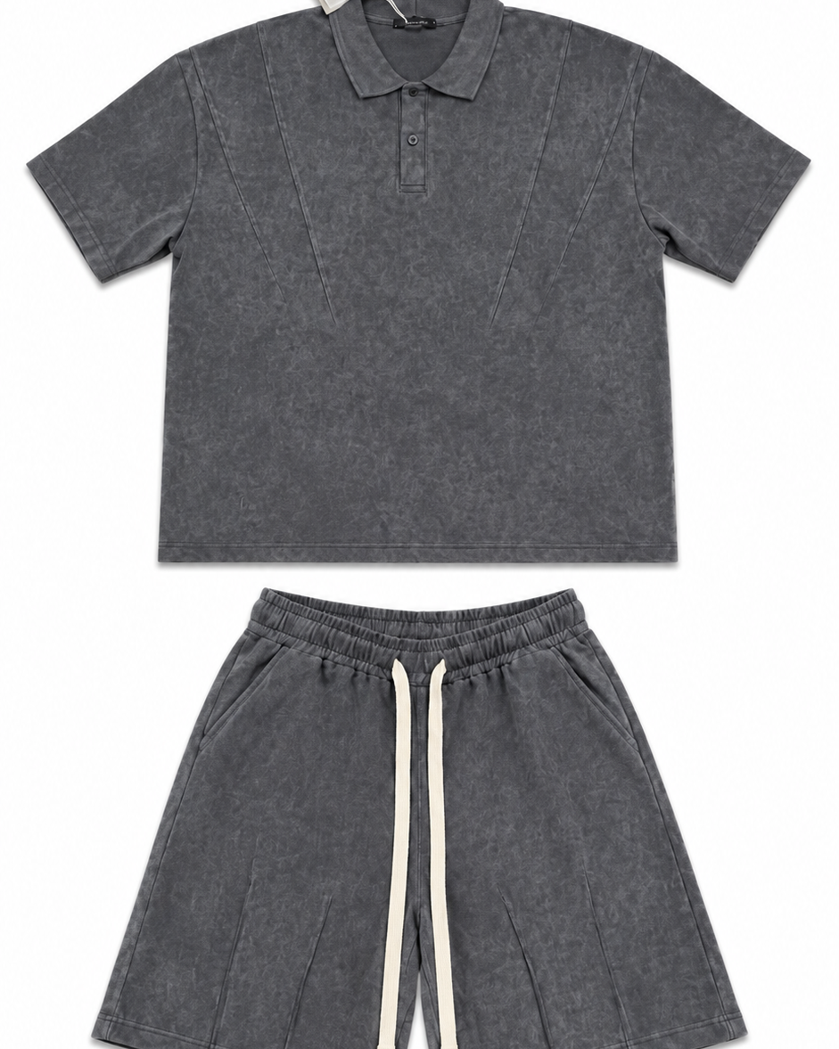 set Polo Washed