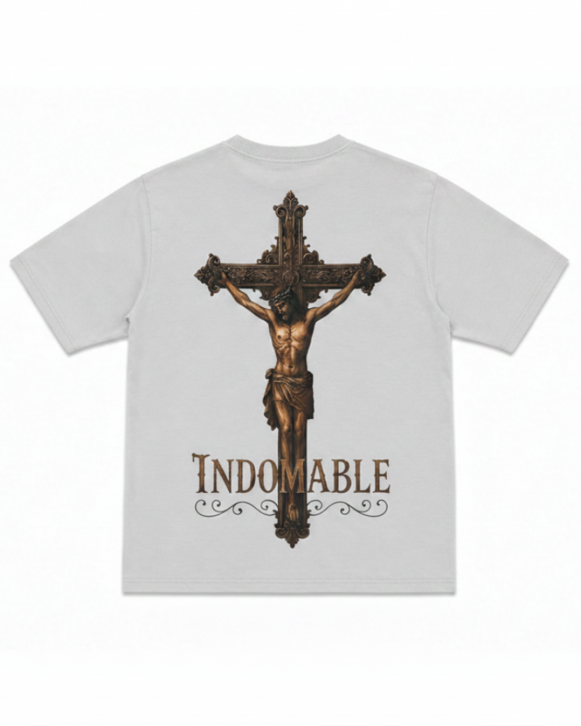 Indomable Crucifix Oversize T-Shirt