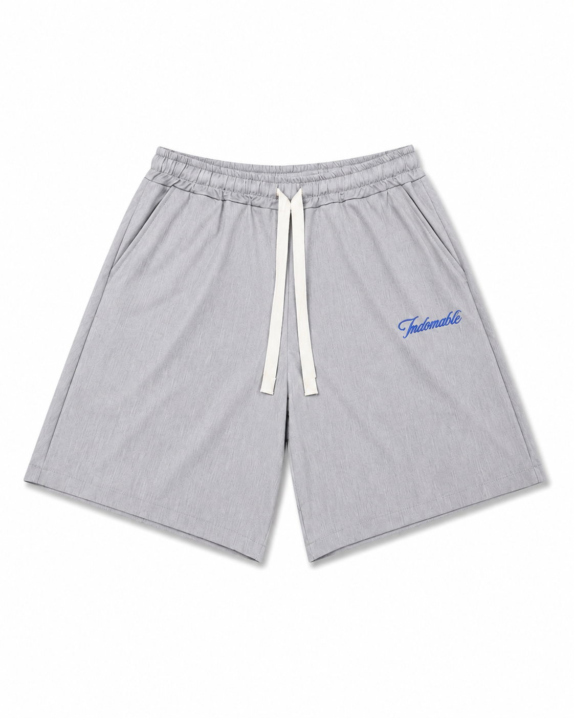 Shorts Indomable Ricamo Blu
