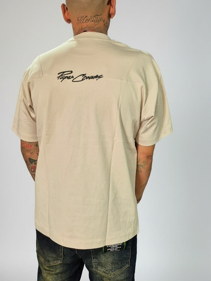 TSHIRT BEGIE- Disponibile solo in Xxl