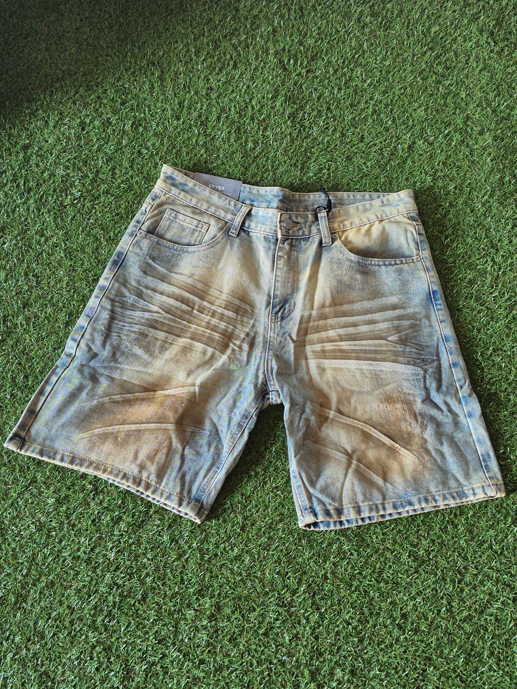 Bermuda Jeans Denim Lavaggio Vintage – Vestibilità Regular