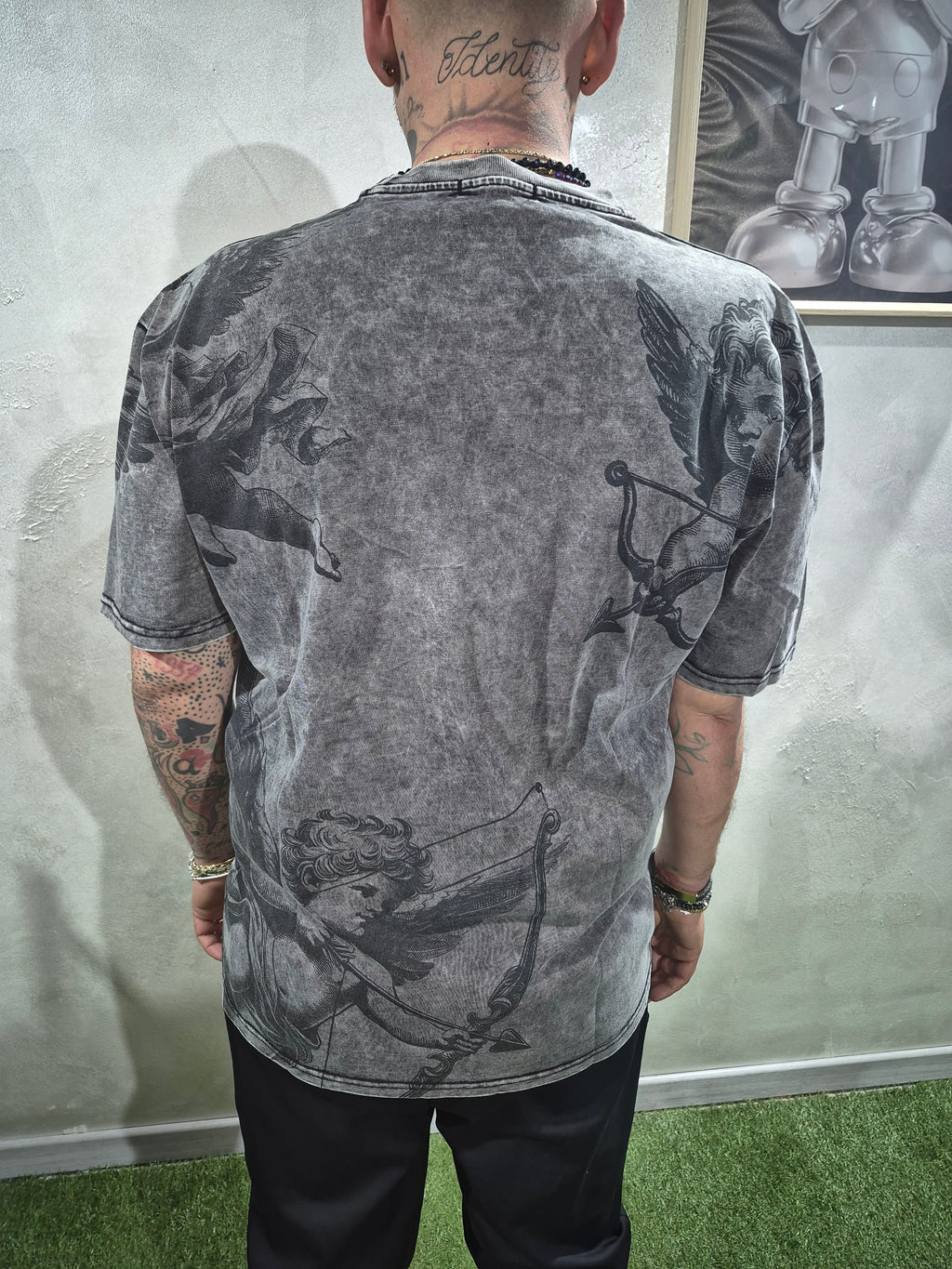 T-Shirt Oversize Angel Washed