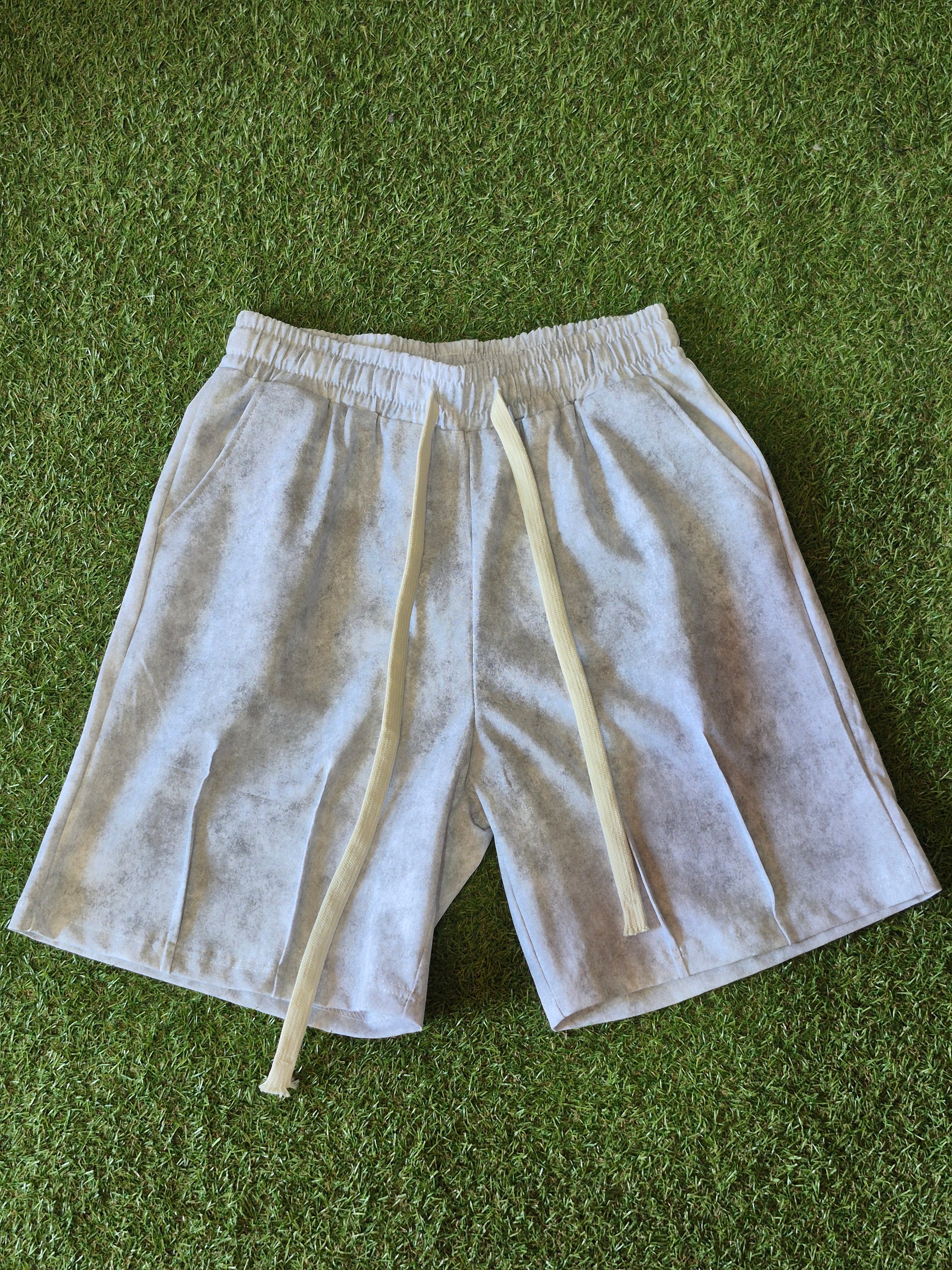 Shorts Essential Washed – Bianco / Nero / Grigio