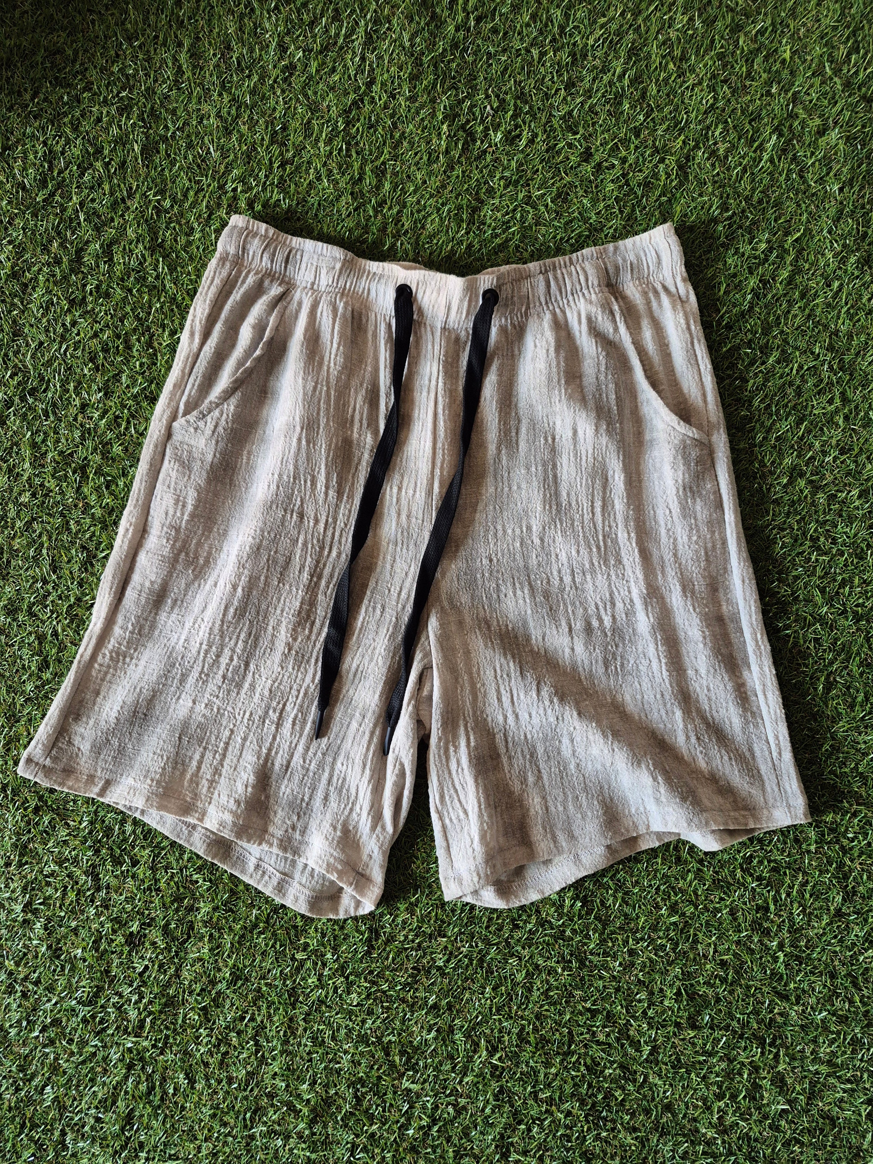 Pantaloncino Resort Texture – Beige Sabbia