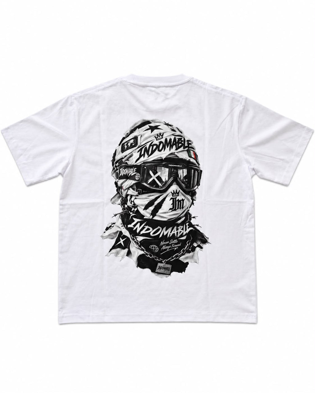 T-shirt INDOMABLE “Rider” – Bianco