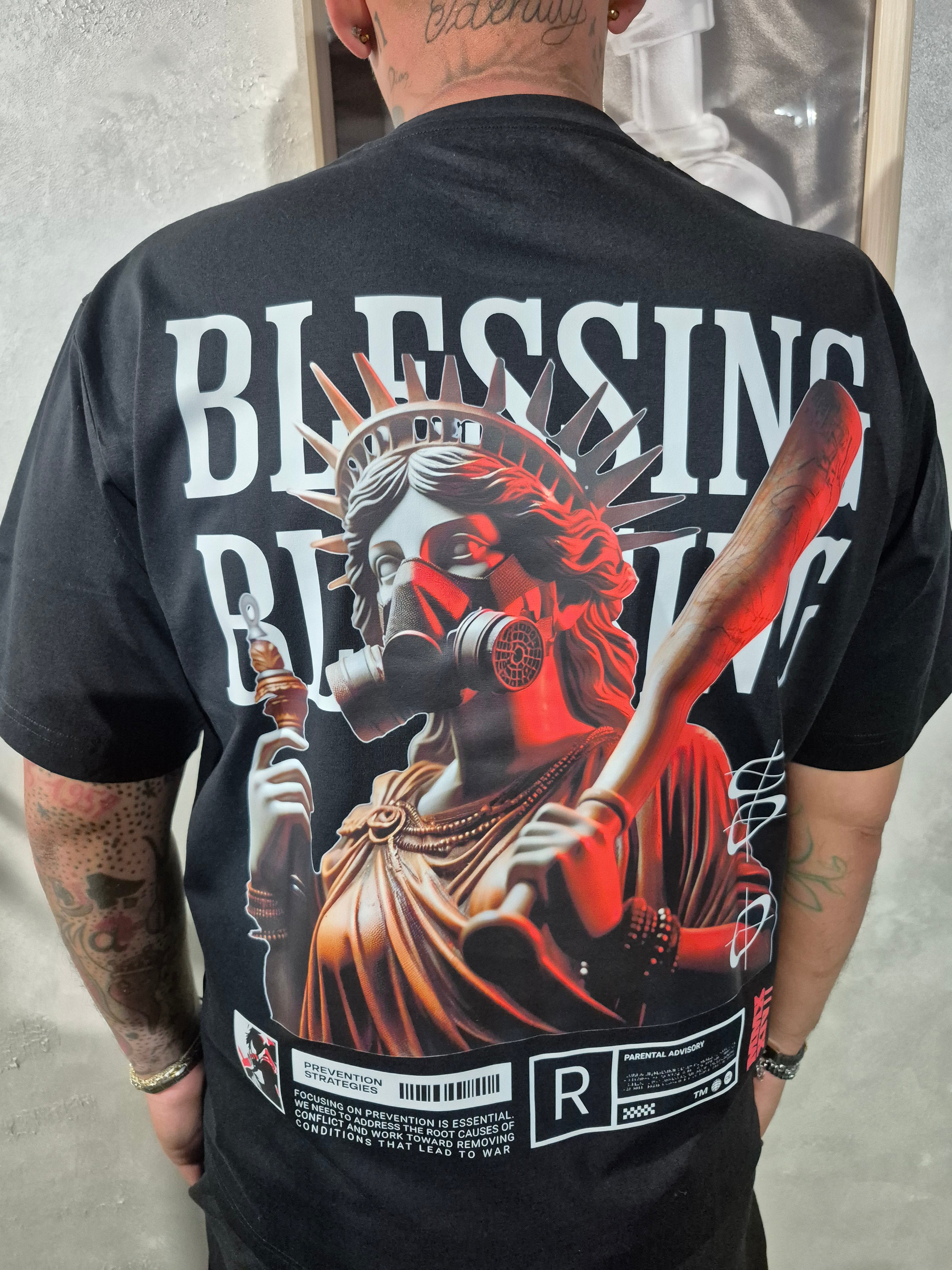 Blessing Before War Oversize T-Shirt