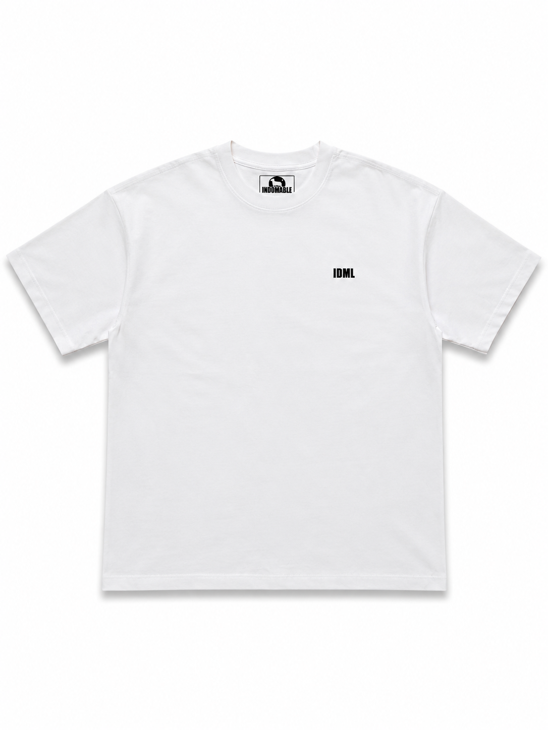 T-shirt INDOMABLE IDML –  Nero/Bianco