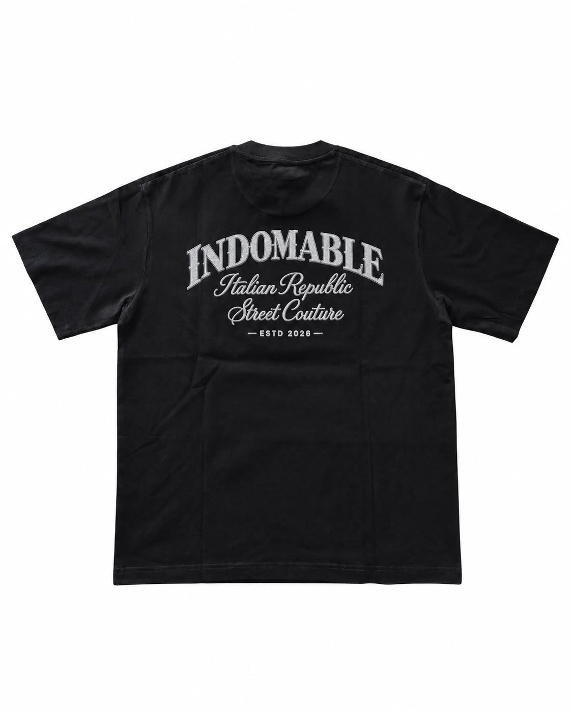 T-Shirt INDOMABLE Italian Republic – Black