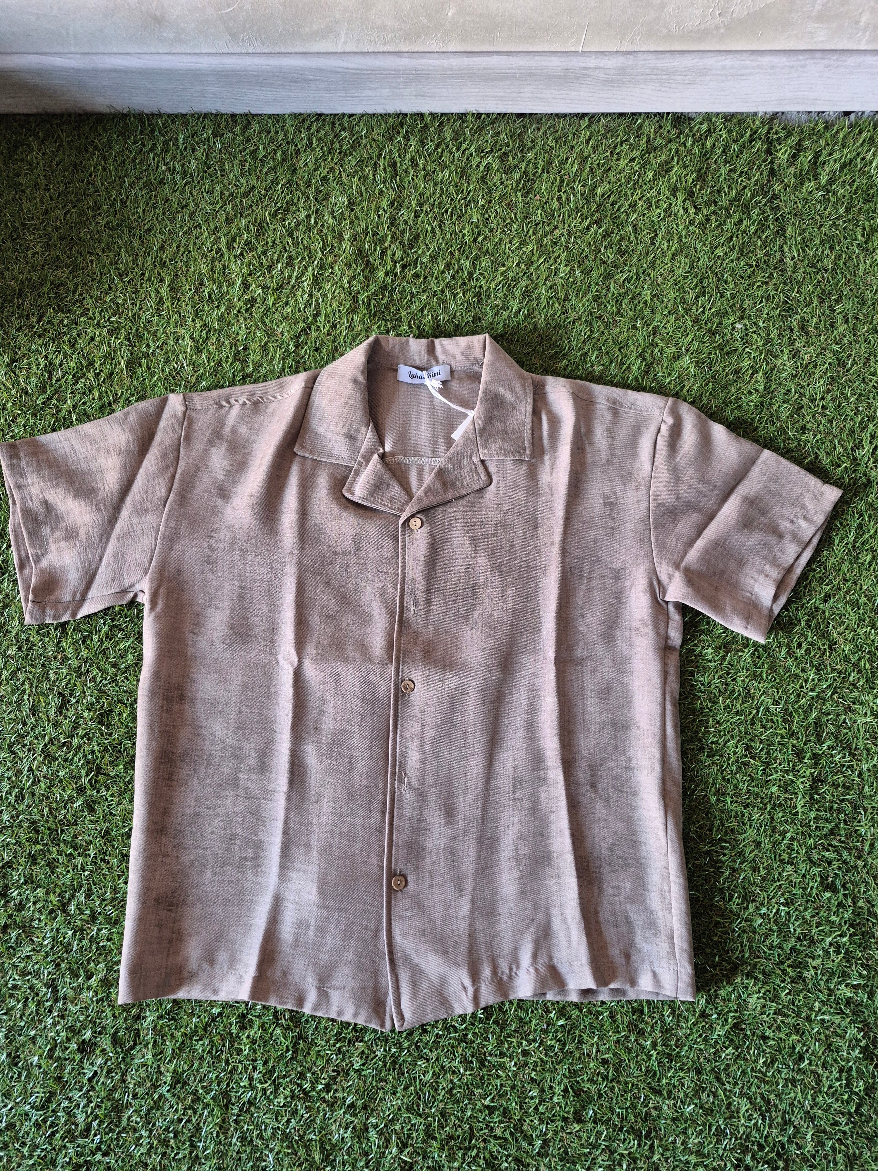 Camicia Sfumata – Marrone Vintage