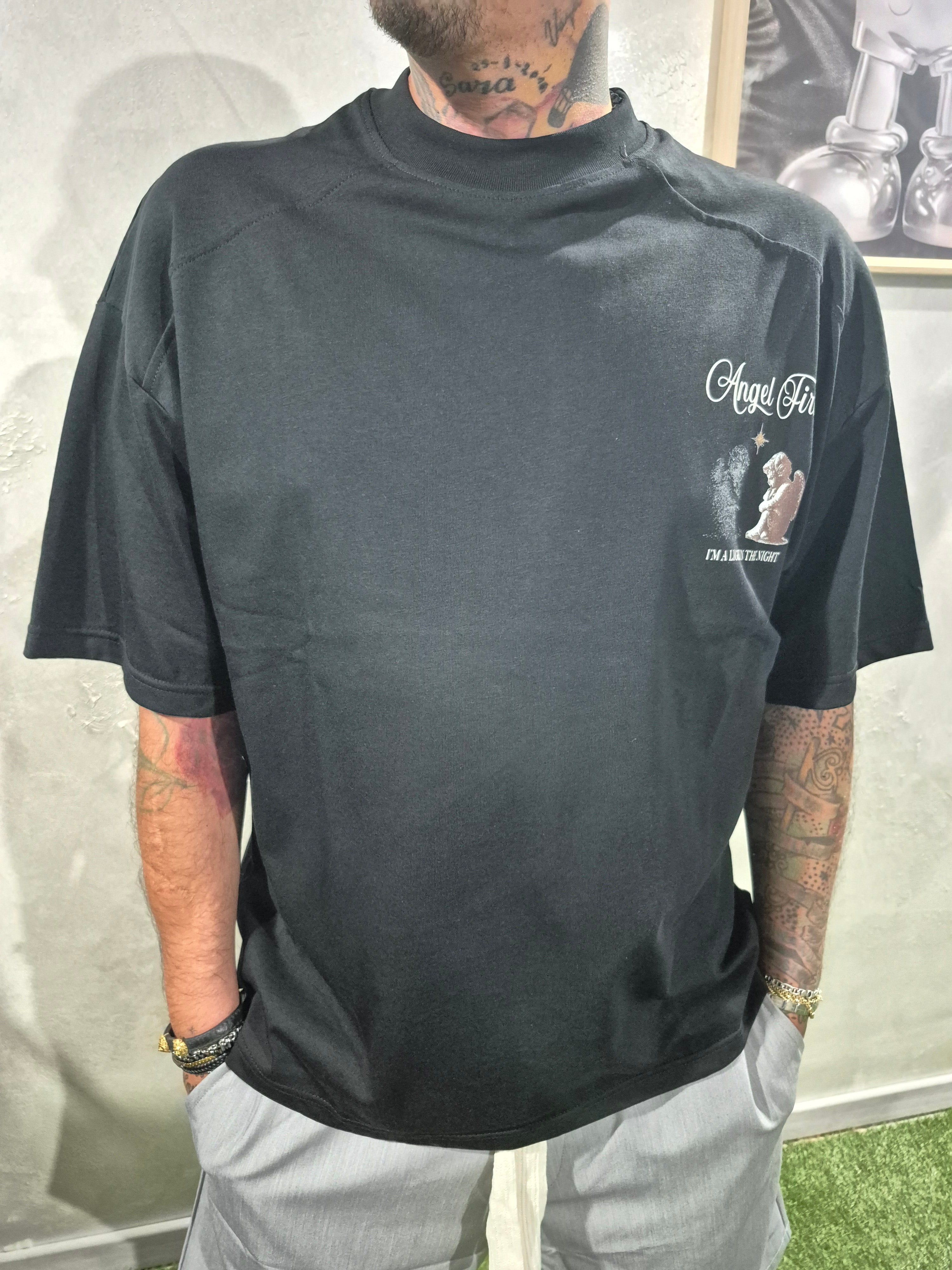 T-Shirt Oversize Angel Fire