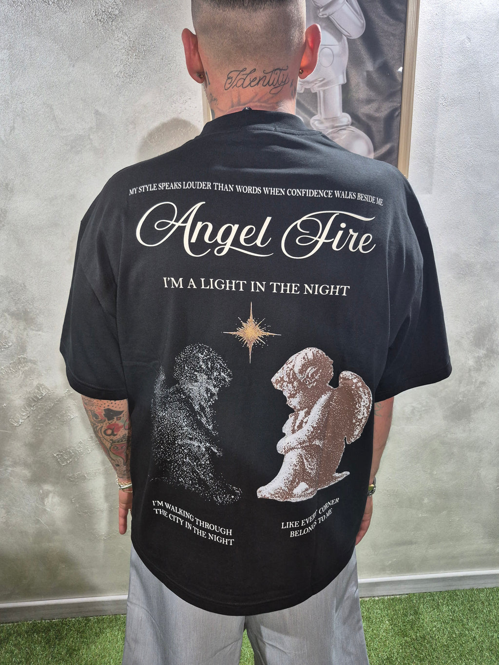 T-Shirt Oversize Angel Fire