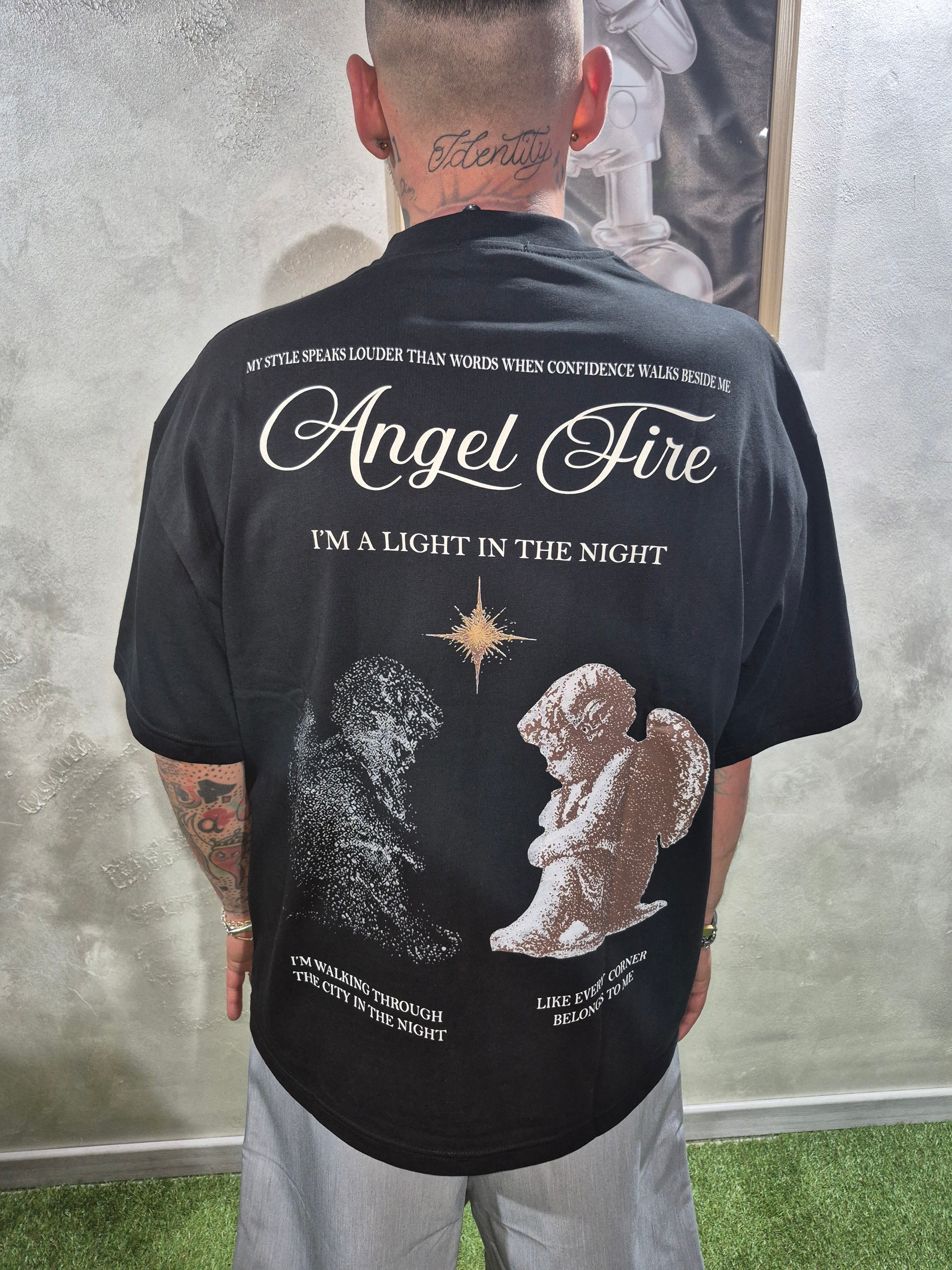 T-Shirt Oversize Angel Fire