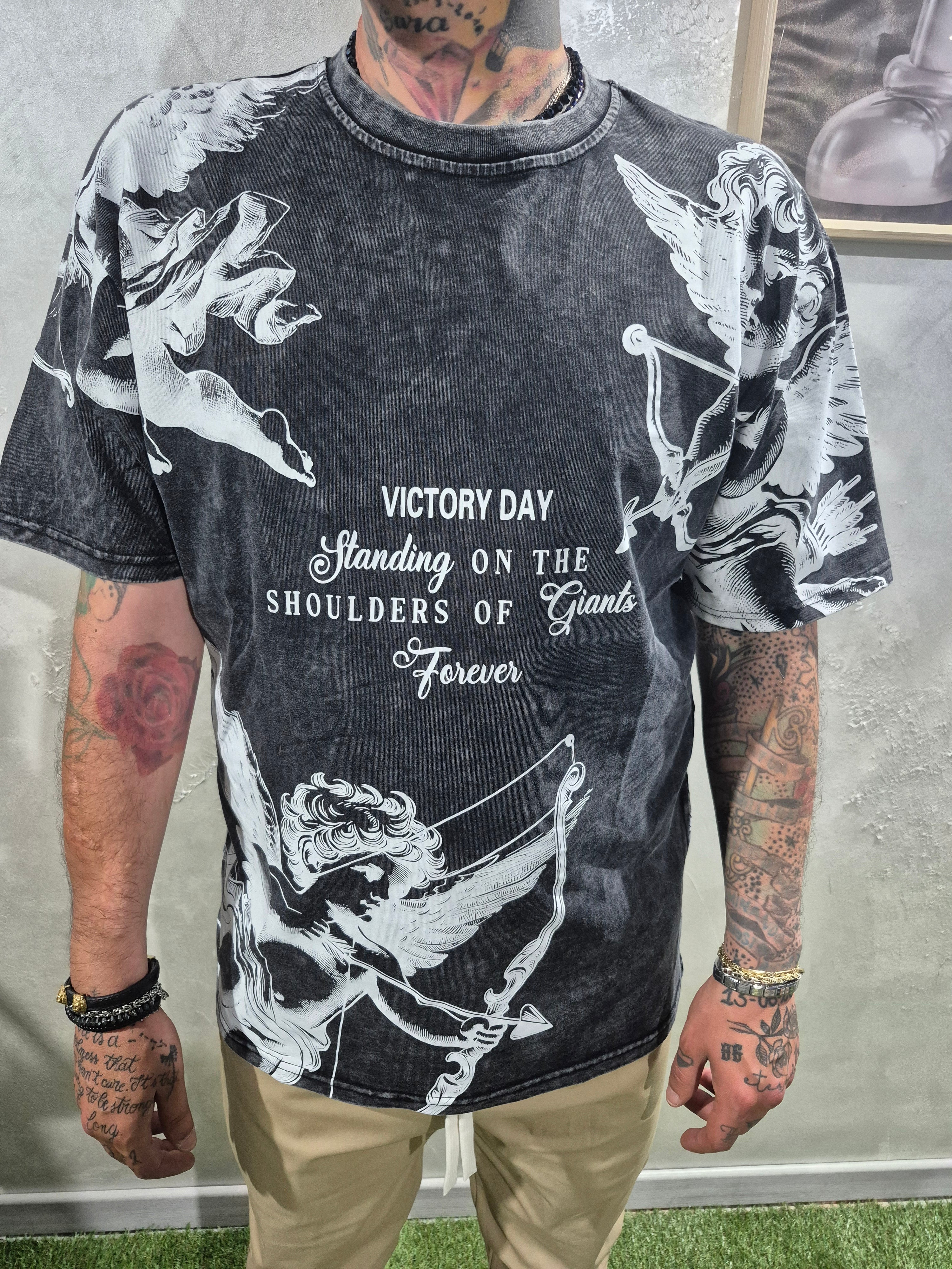 T-Shirt Oversize Angel Washed
