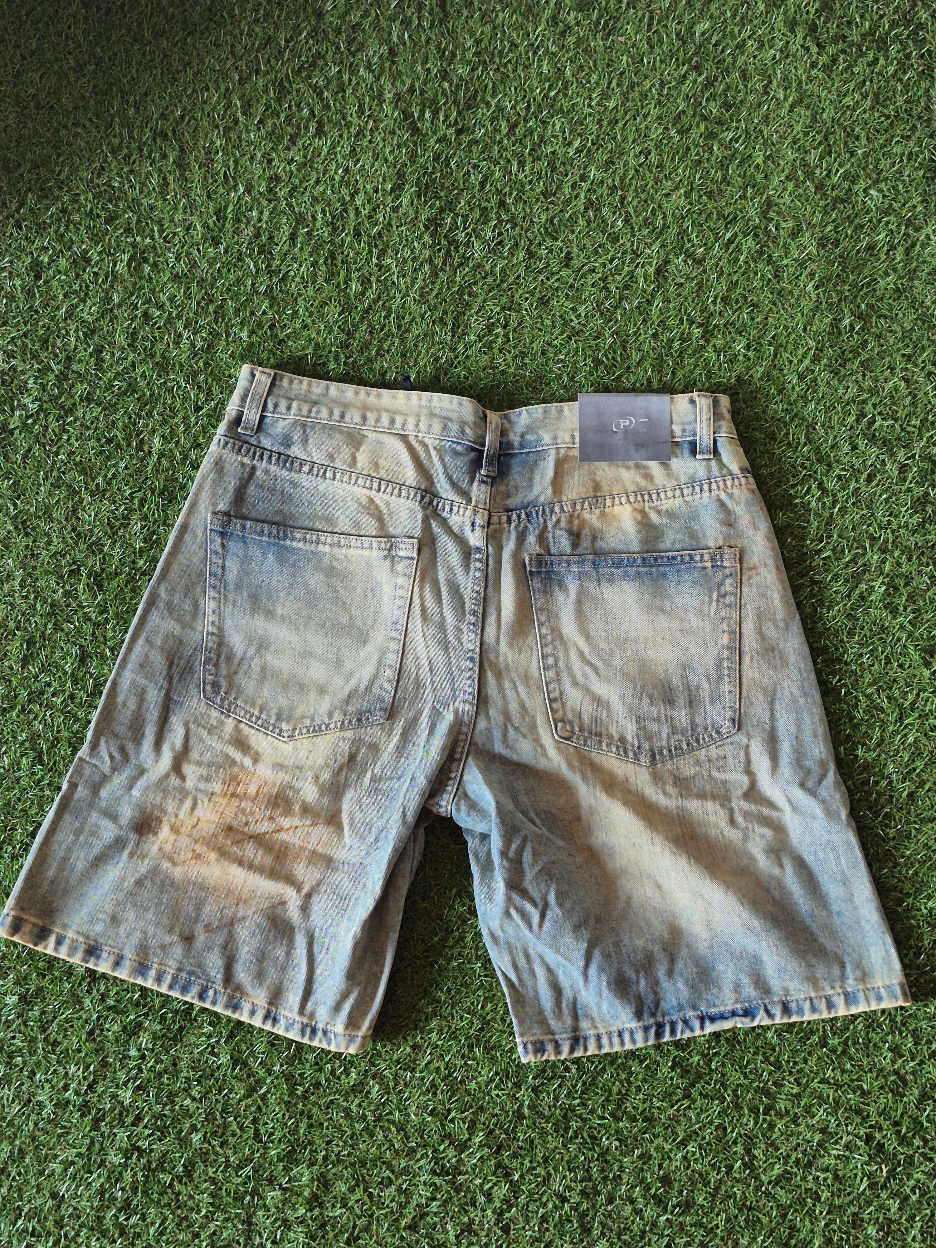 Bermuda Jeans Denim Lavaggio Vintage – Vestibilità Regular