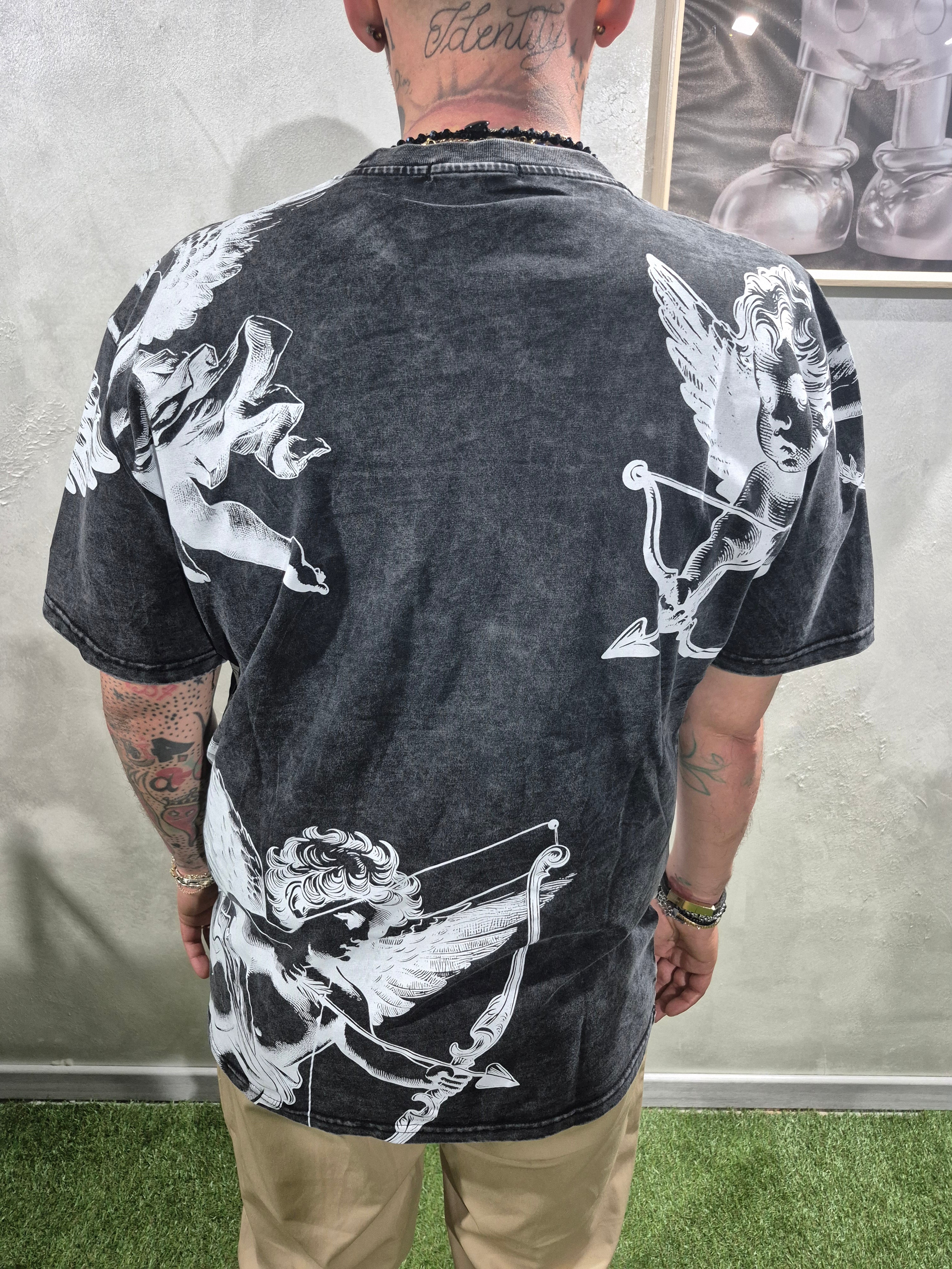 T-Shirt Oversize Angel Washed