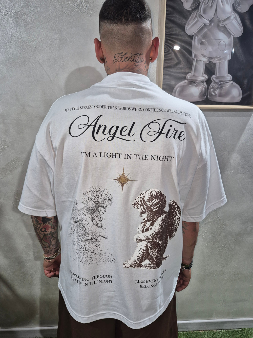 T-Shirt Oversize Angel Fire