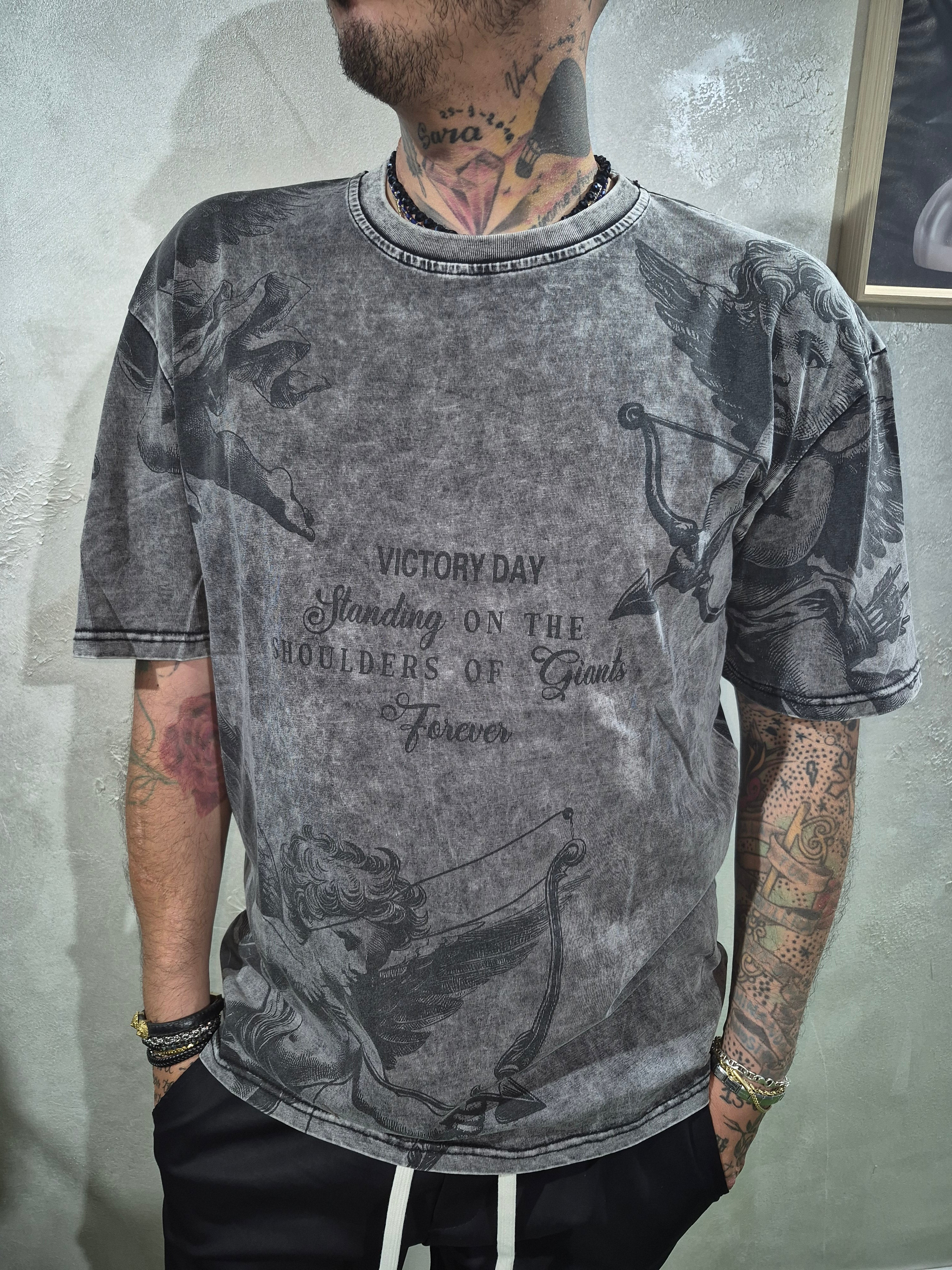 T-Shirt Oversize Angel Washed