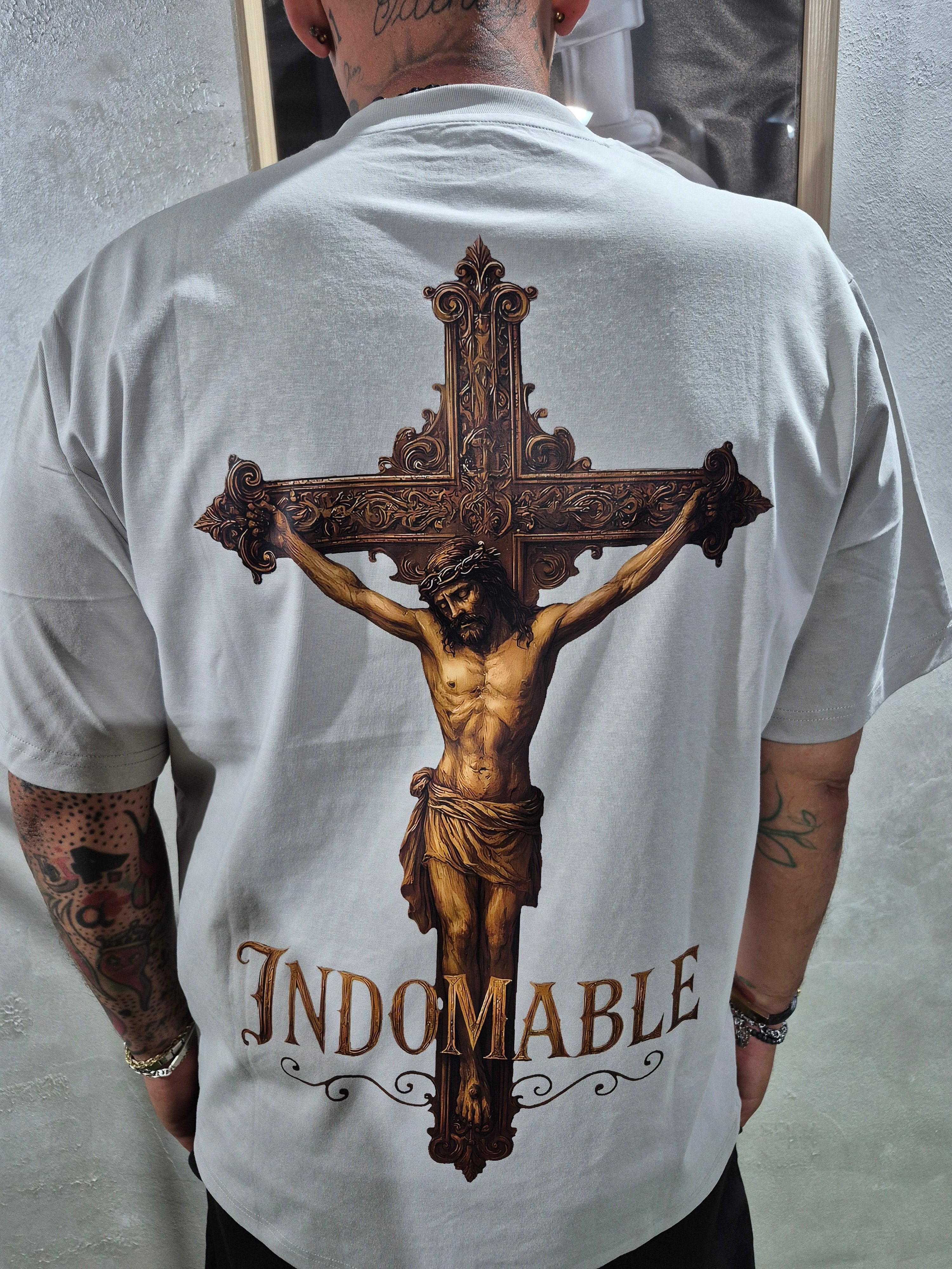 Indomable Crucifix Oversize T-Shirt