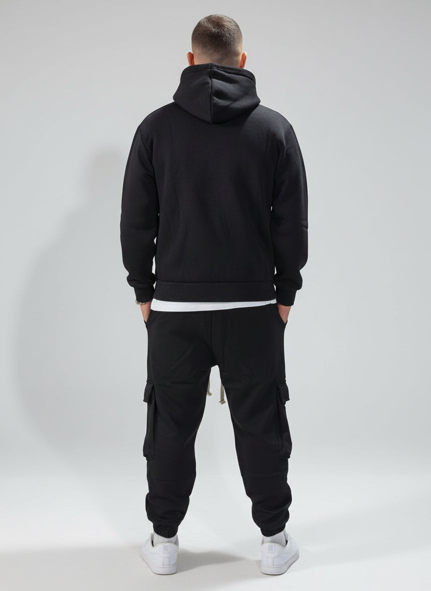 Tuta Cargo/Beige-Nera